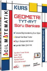 Acil Yayınları TYT AYT Geometri KURS Soru Bankası