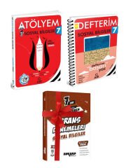 Arı + Ankara 2026 7. Sınıf Sosyal Bilgiler Atölye ile Defter + Branş Deneme 3 lü Set
