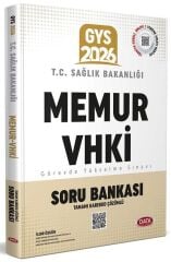 Data 2026 GYS Sağlık Bakanlığı Memur, VHKİ Soru bankası Çözümlü Görevde Yükselme Data Yayınları