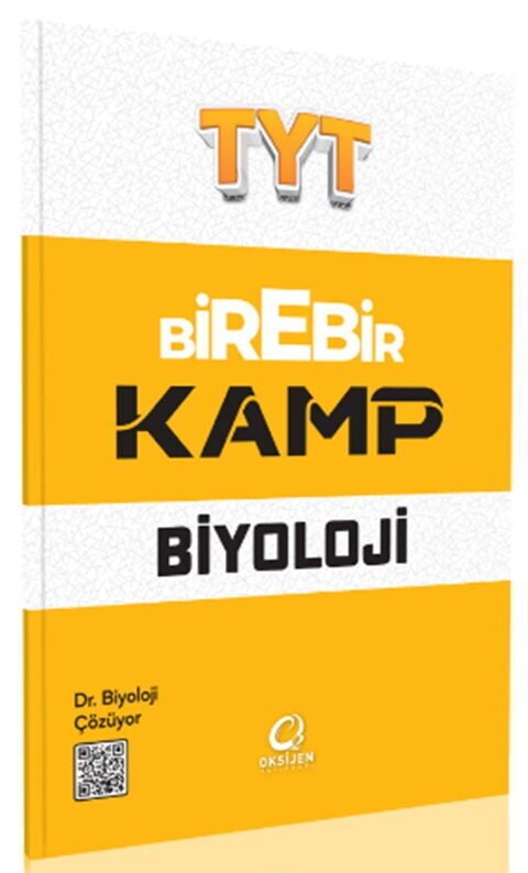 Oksijen YKS TYT Biyoloji Birebir Kamp Çözümlü Oksijen Yayınları