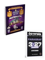 Murat 2027 6.Sınıf Matematik Öğrencim Defteri+ EVP Akademi Paragraf