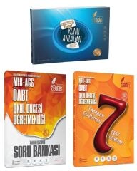 Atama Lobisi ÖABT MEB-AGS Okul Öncesi Öğretmenliği Konu + Soru Bankası + 7 Deneme 3 lü Set Atama Lobisi Yayınları