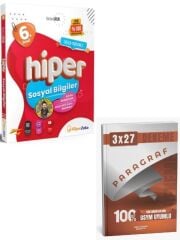 Hiper Zeka 2027 6. Sınıf Hiper Sosyal Bilgiler Konu Anlatımlı Soru Bankası+ Kazandıran Paragraf