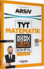 Marka 2026 YKS TYT Matematik Çıkmış Sorular Son 7 Yıl Konu Konu Çözümlü Arşiv Serisi Yektuğ Mat - Yasin Kara Marka Yayınları
