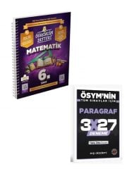 Murat 2027 6.Sınıf Matematik Öğrencim Defteri+ EVP Akademi Paragraf