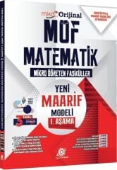 Orijinal 2028 YKS TYT Matematik MÖF Mikro Öğreten Fasiküller 1. Aşama Orijinal Yayınları