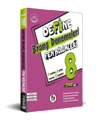 Fi Yayınları 8.SINIF DEFİNE FEN BİLİMLERİ BRANŞ DENEME