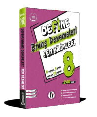 Fi Yayınları 8.SINIF DEFİNE FEN BİLİMLERİ BRANŞ DENEME