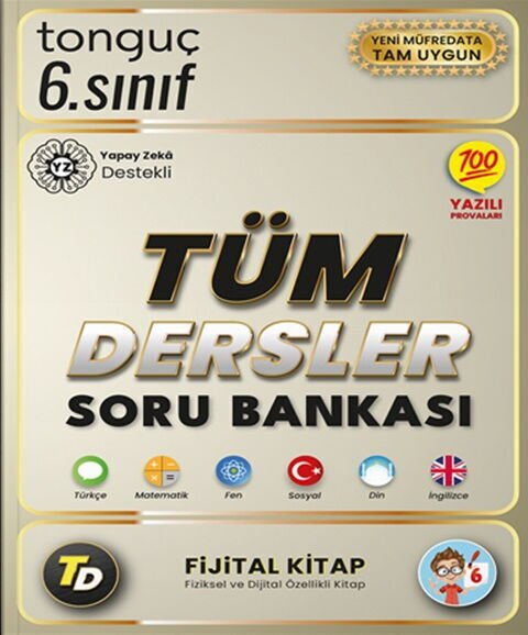 Tonguç Akademi 6. Sınıf Tüm Dersler Soru Bankası