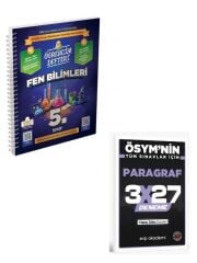 Murat 2027 5.Sınıf Fen Bilimleri Öğrencim Defteri+ EVP Akademi Paragraf