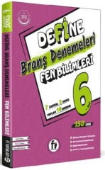 Fi Yayınları Maarif Model 6. Sınıf Define Fen Bilimleri Branş Denemeleri