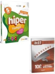 Hiper Zeka 2027 5. Sınıf Hiper Türkçe Konu Anlatımlı Soru Bankası+ Kazandıran Paragraf