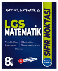 Partikül Matematik 8. Sınıf LGS Sıfır Noktası Partikül Matematik Yayınları