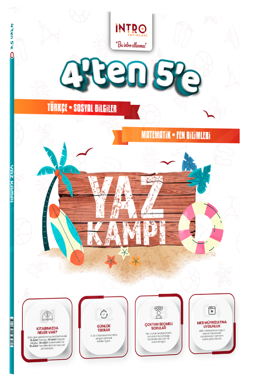 İntro 4 ten 5 e Tüm Dersler Yaz Kampı İntro Yayınları