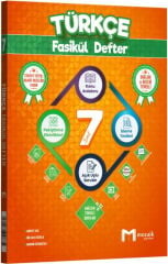 Mozaik Yayınları 7. Sınıf Türkçe Fasikül Defter