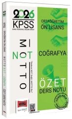 Yargı 2026 KPSS Lise Ortaöğretim Ön Lisans Coğrafya Motto Özet Ders Notu Yargı Yayınları