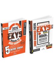 Dizgi Kitap 2026 MEB EKYS Müdür ve Yardımcılığı Soru Bankası + 5 Deneme 2 li Set - Fatih Sesli Dizgi Kitap