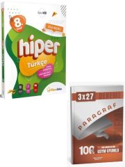 Hiper Zeka 2027 8. Sınıf Hiper Türkçe Konu Anlatımlı Soru Bankası+ Kazandıran Paragraf