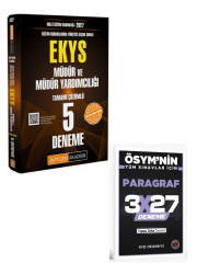 Pegem 2027 EKYS MEB Müdür ve Müdür Yardımcılığı 5 Deneme+ EVP Akademi Paragraf