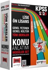 Yargı Yayınları 2026 KPSS Lise Ön Lisans GK GY Tüm Dersler Konu Anlatımı Modüler Set