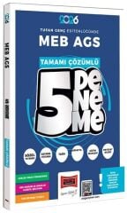 YENİ AGS - Yargı 2026 MEB-AGS Tüm Dersler 5 Deneme Çözümlü - Tufan Genç Yargı Yayınları