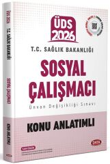 Data 2026 GYS ÜDS Sağlık Bakanlığı Sosyal Çalışmacı Konu Anlatımlı Görevde Yükselme Ünvan Değişikliği Data Yayınları