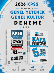 Hoca Kafası 2026 KPSS GKGY Kafametre 5 Deneme & EVP Akademi KPSS Tüm Dersler 32 Deneme Seti