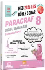 Sinan Kuzucu 2026 8. Sınıf LGS Paragraf MEB Böyle Sorar Soru Bankası