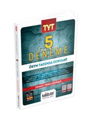 Miray Yayınları TYT 5 Deneme Video Çözümlü