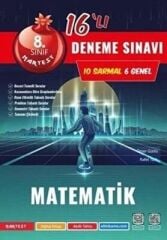 Nartest Yayınları 8. Sınıf Mod Matematik 16 Deneme Sınavı