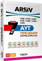 Marka Yayınları AYT Son 7 Yıl ARŞİV Serisi Tıpkı Basım Fasikül Fasikül Çıkmış Sorular