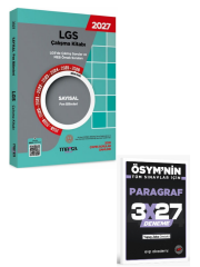 Marka Yayınları 2027 MEB LGS Sayısal Fen Bilimleri Çalışma Kitabı Çıkmış Sorular ve Örnek Sorular+EVP Akademi Paragraf