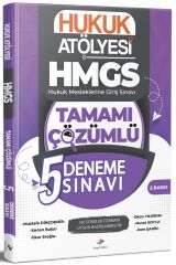 Dizgi Kitap 2026 Hukuk Atölyesi HMGS Hukuk Mesleklerine Giriş Sınavı Tamamı Çözümlü 5 Deneme Sınavı
