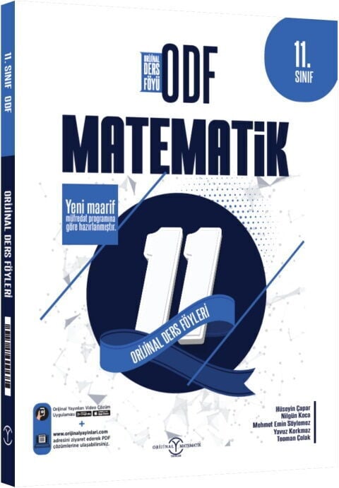 Orijinal Yayınları 11. Sınıf Matematik ODF Maarif Ders Föyleri