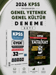 Eğit Akademi 2026 KPSS GKGY TATBİKAT 5 Deneme & EVP Akademi KPSS Tüm Dersler 32 Deneme Seti