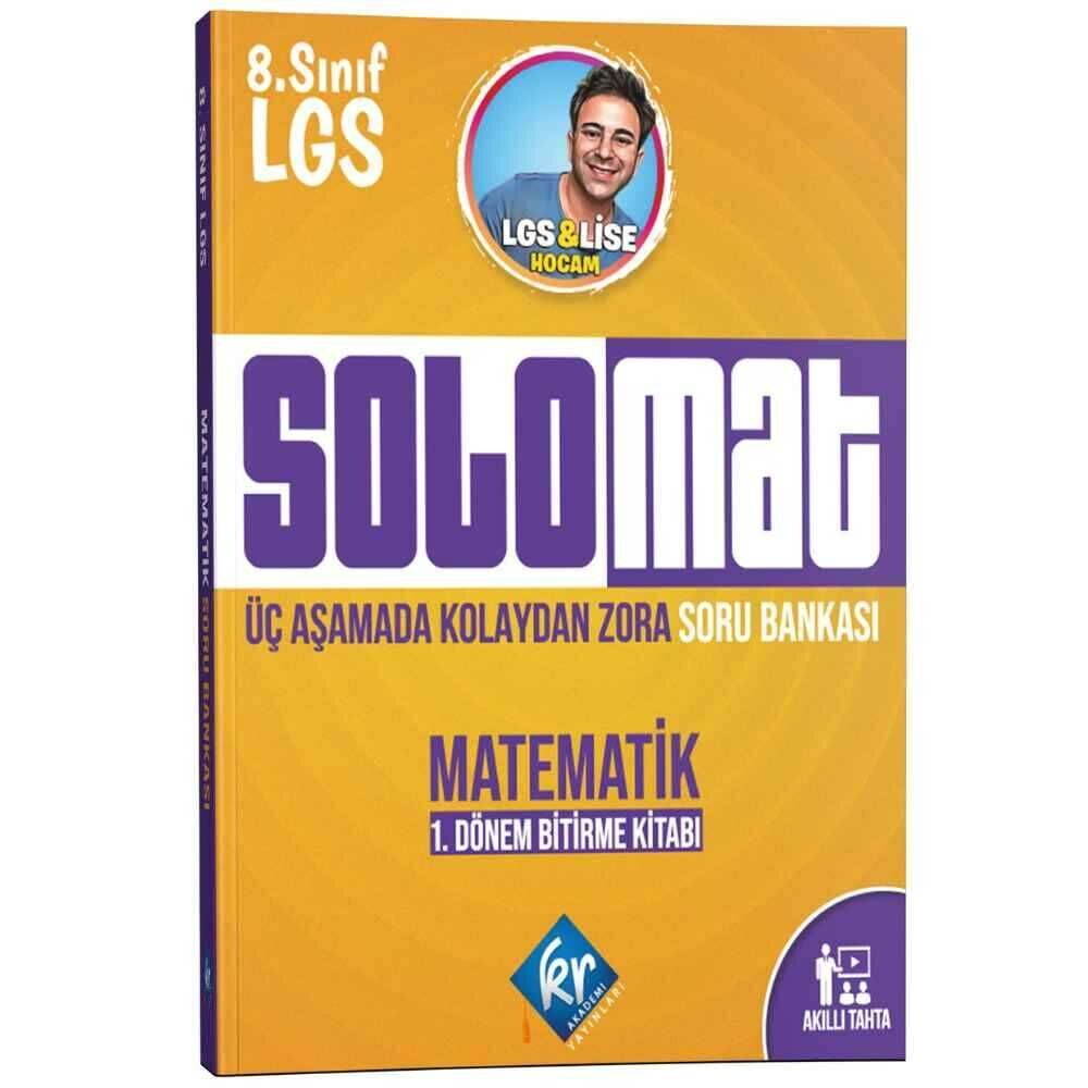 KR Akademi 8. Sınıf LGS Solomat Matematik 1. Dönem Soru Bankası