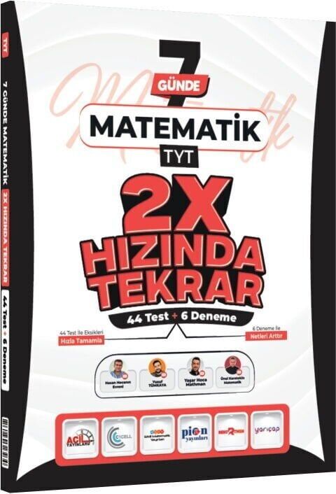 Ders Platosu TYT Matematik 7 Günde 2X Hızında Tekrar Deneme