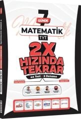 Ders Platosu TYT Matematik 7 Günde 2X Hızında Tekrar Deneme