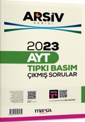 Marka Yayınları 2023 AYT Arşiv Serisi Tıpkı Basım Çıkmış Sorular