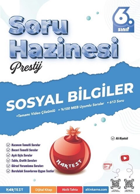 Nartest 6. Sınıf Sosyal Bilgiler Prestij Soru Hazinesi