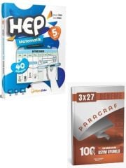Hiper Zeka 2027 5. Sınıf Hep Matematik 40 Haftalık Deneme+ Anla Kazan Paragraf