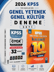 Yönerge 2026 KPSS GKGY İlelebet 10 Deneme & EVP Akademi KPSS Tüm Dersler 32 Deneme Seti