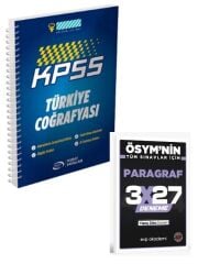Murat 2027 KPSS Türkiye Coğrafyası Defteri+ EVP Akademi Paragraf