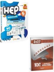 Hiper Zeka 2027 6. Sınıf Hep Matematik 40 Haftalık Deneme+ Anla Kazan Paragraf