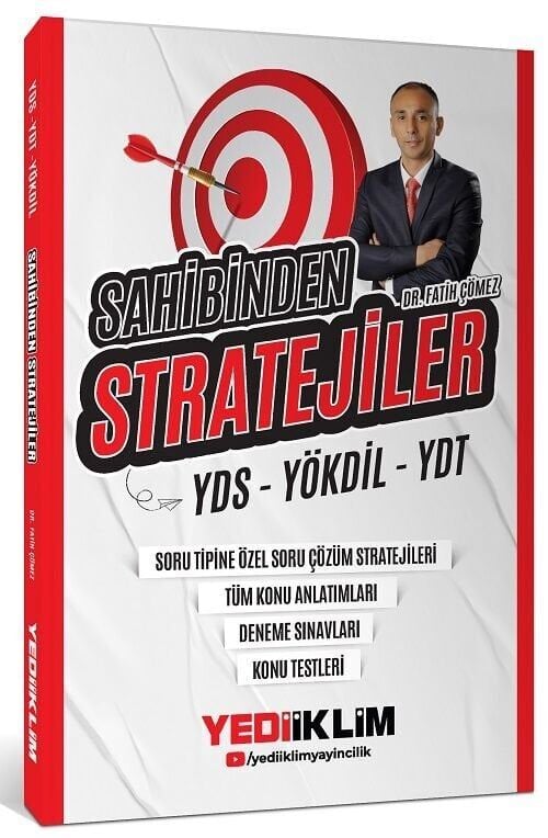 Yediiklim YDS YÖKDİL YDT Sahibinden Stratejiler - Fatih Çömez Yediiklim Yayınları