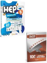 Hiper Zeka 2027 8. Sınıf Hep Matematik 40 Haftalık Deneme+ Anla Kazan Paragraf