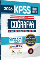 İnformal Yayınları 2026 KPSS Lisans Önlisans Ortaöğretim Coğrafyanın Kara Kutusu ÖSYM Son 15 Yıl Çıkmış Soru Bankası