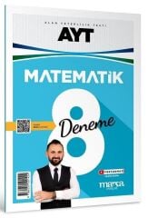 Marka YKS AYT Matematik 8 Deneme Çözümlü Yektuğ Mat - Yasin Kara Marka Yayınları