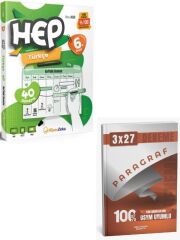 Hiper Zeka 2027 6. Sınıf Hep Türkçe 40 Haftalık Deneme+ Anla Kazan Paragraf