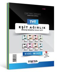 Marka 2025 YKS TYT Eşit Ağırlık 8 Fasikül 68 Deneme Set Marka Yayınları